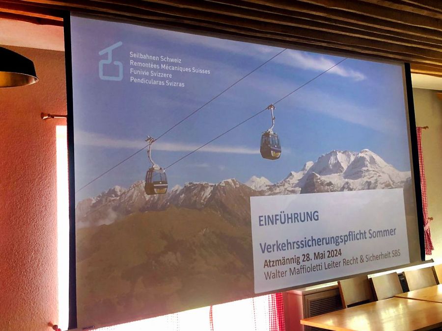 Ostschweizer Verband der Seilbahnen: Kurs Verkehrssicherungspflicht Sommeraktivitten