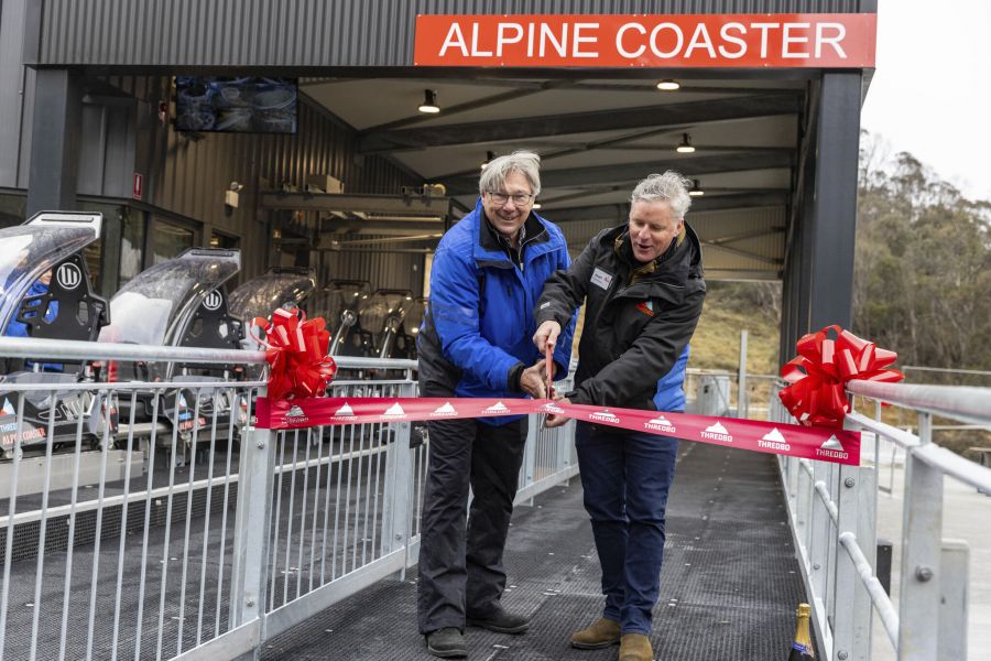 Wiegand: Erffnung des Thredbo Alpine Coasters 2.0 in Australien