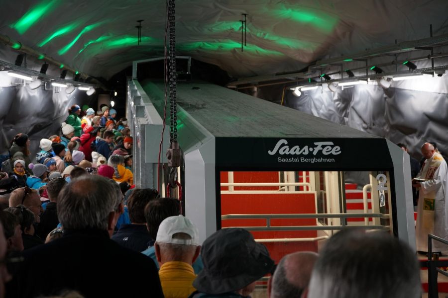 Saas-Fee : Die neue Metro Alpin startet in die Zukunft